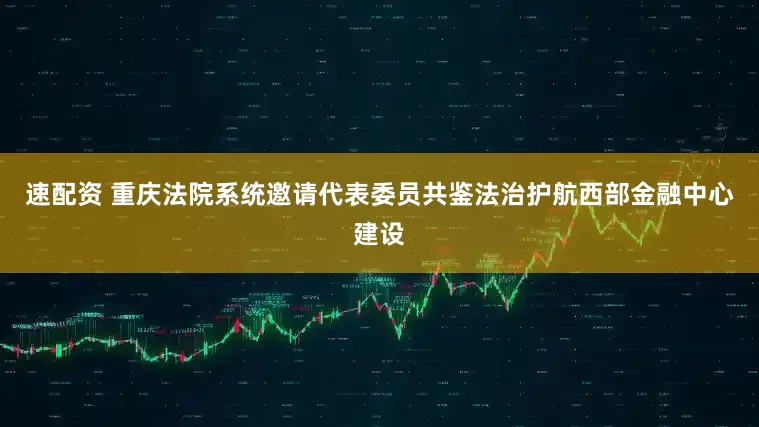 速配资 重庆法院系统邀请代表委员共鉴法治护航西部金融中心建设
